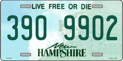 NH license plate 3909902