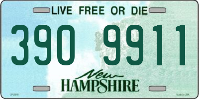 NH license plate 3909911