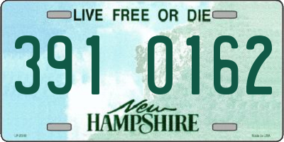 NH license plate 3910162