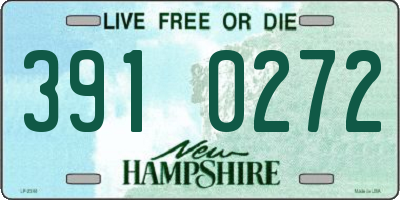 NH license plate 3910272