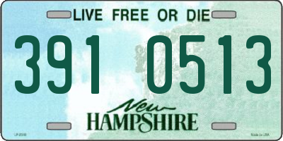 NH license plate 3910513