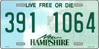 NH license plate 3911064