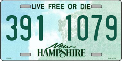 NH license plate 3911079