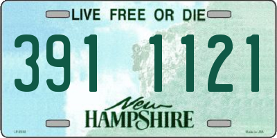 NH license plate 3911121
