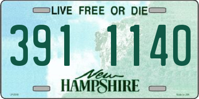 NH license plate 3911140