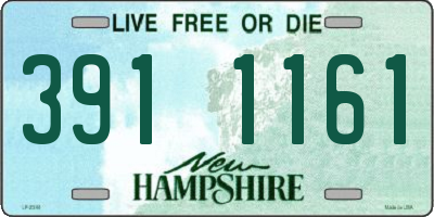 NH license plate 3911161