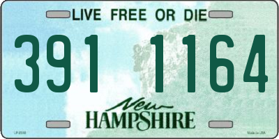 NH license plate 3911164