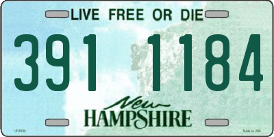 NH license plate 3911184