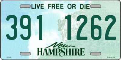 NH license plate 3911262