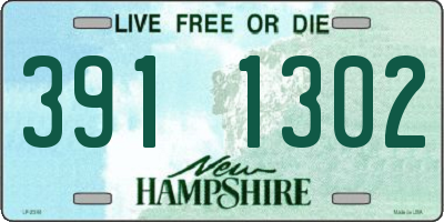 NH license plate 3911302