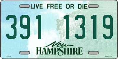 NH license plate 3911319