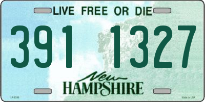 NH license plate 3911327