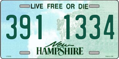NH license plate 3911334