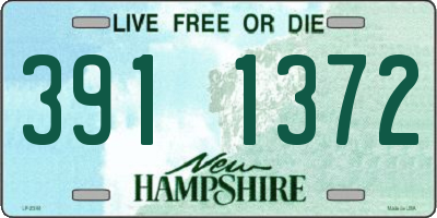 NH license plate 3911372