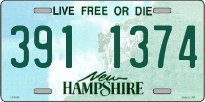 NH license plate 3911374
