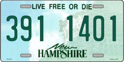 NH license plate 3911401