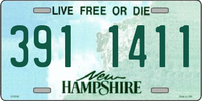 NH license plate 3911411