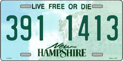 NH license plate 3911413