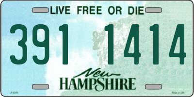 NH license plate 3911414