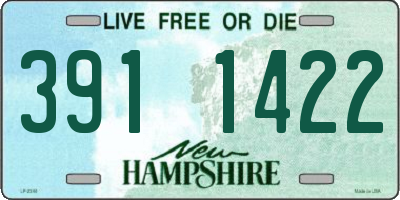 NH license plate 3911422