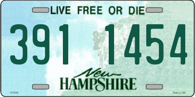 NH license plate 3911454