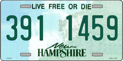 NH license plate 3911459