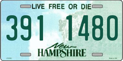 NH license plate 3911480