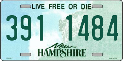 NH license plate 3911484