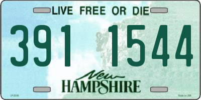 NH license plate 3911544
