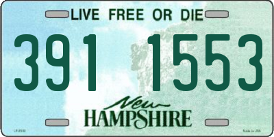 NH license plate 3911553
