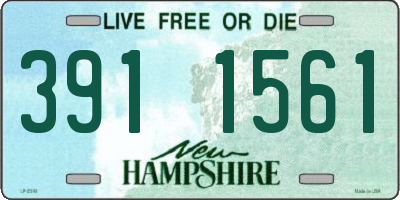 NH license plate 3911561