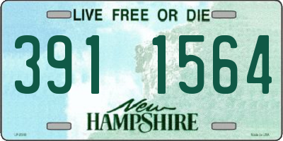 NH license plate 3911564