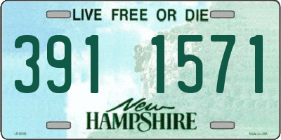NH license plate 3911571