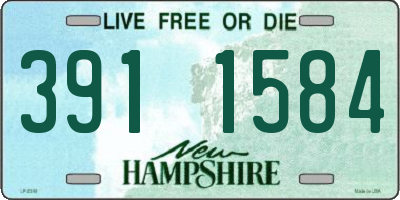 NH license plate 3911584