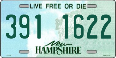 NH license plate 3911622