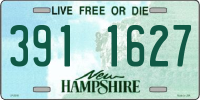 NH license plate 3911627