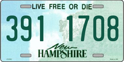 NH license plate 3911708