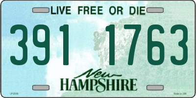 NH license plate 3911763