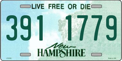 NH license plate 3911779