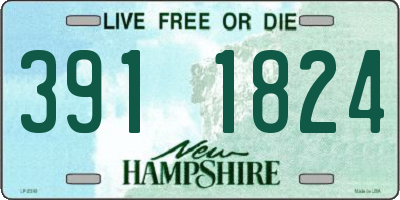 NH license plate 3911824