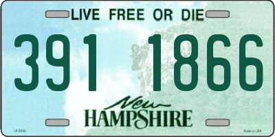 NH license plate 3911866