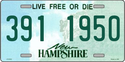 NH license plate 3911950