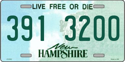 NH license plate 3913200