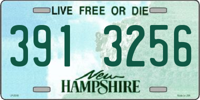 NH license plate 3913256