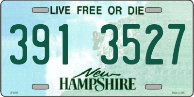 NH license plate 3913527