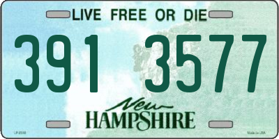 NH license plate 3913577
