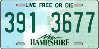 NH license plate 3913677