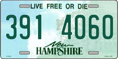 NH license plate 3914060