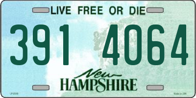 NH license plate 3914064