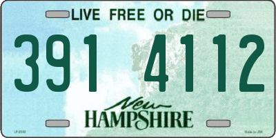 NH license plate 3914112